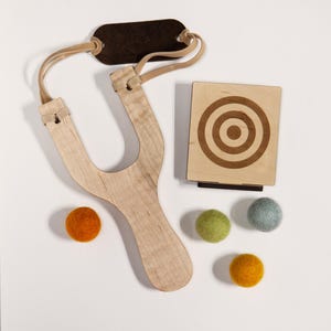 Wood Bullseye Targets // Maple Wood, Target Practice, Toy Targets, Pretend Play, Adventure Toy, Bow and Arrow Targets, Pretend Play for Kids
