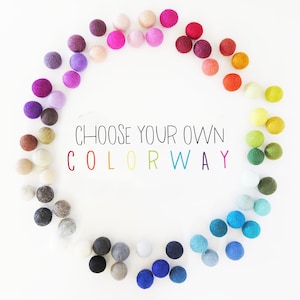 Wool Mob allows customers to choose their own colors from 100 different options.