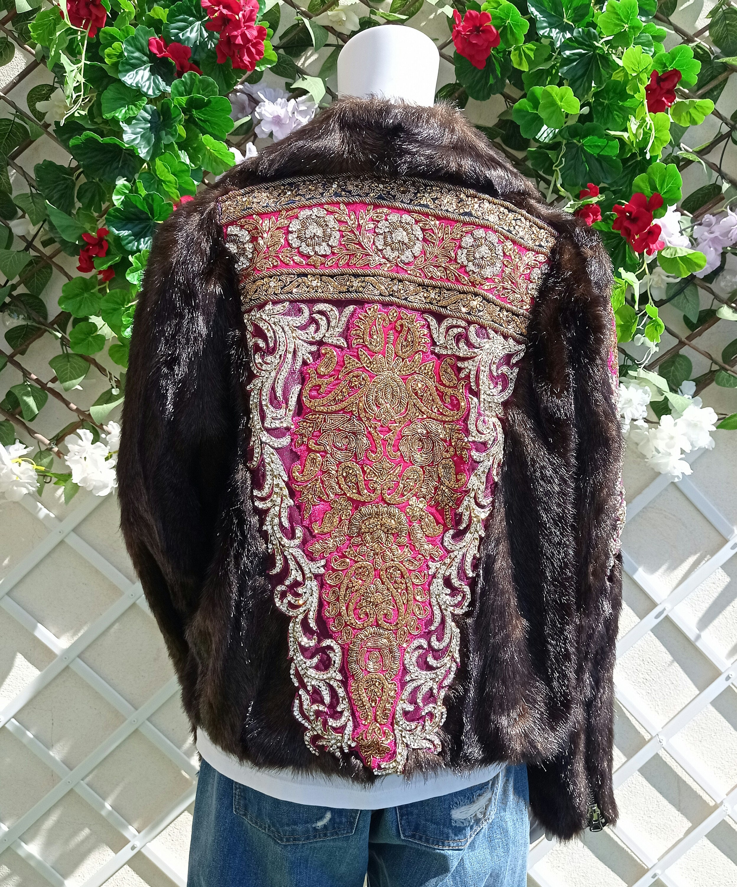Boho Jacket Coat Jacket Boho Coat Jacket Boho Biker Jacket Etsy