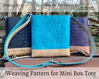 Weaving Pattern for Mini Box Tote