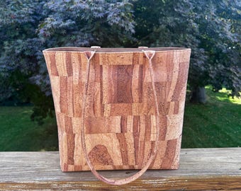 Scorched Cork Tote