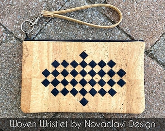 Woven Wristlet Pattern - Learn to weave and make your own weaving pattern