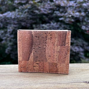 Scorched Cork Bifold Brieftasche
