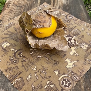 Zero waste food storage Bee wax food wrap