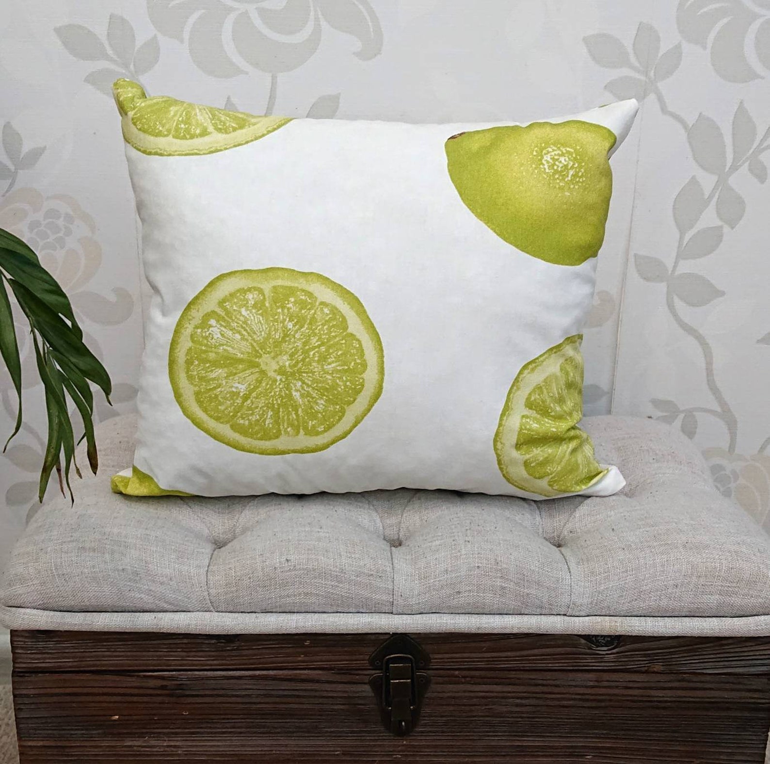 Outdoor citrus pillow Lemon pillow cover waterproof Fruit Etsy