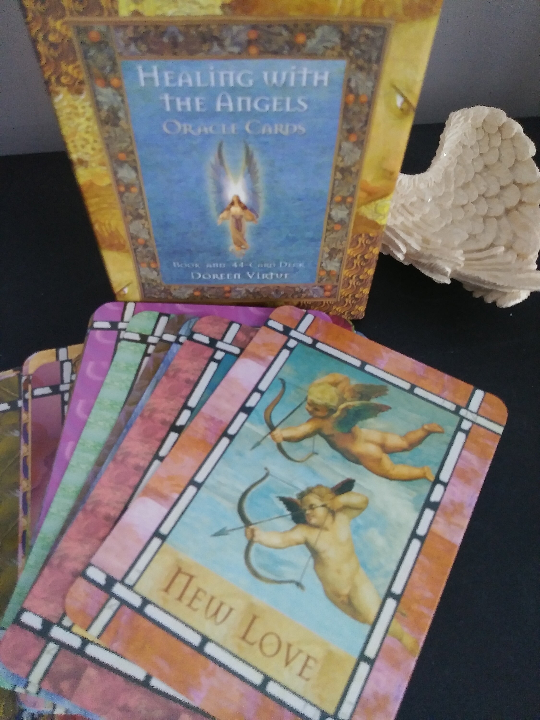 Angel card reading Tarot deck oracle deck Angelic guidance Etsy