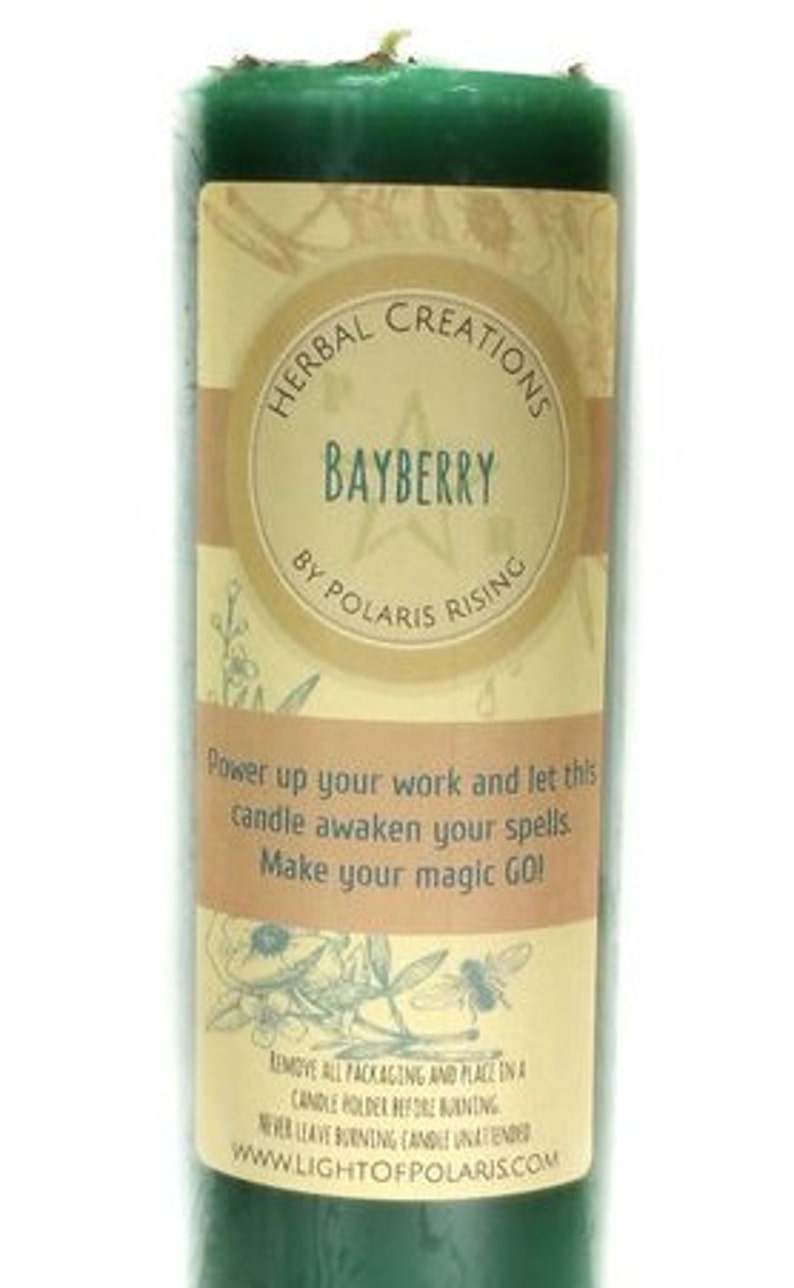 Bayberry Pillar Candle Etsy