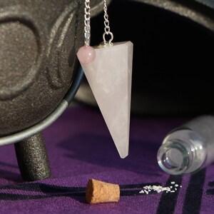 6-Sided Crystal Pendulums image 4
