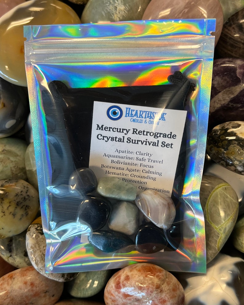 Mercury Retrograde Crystal Survival Set image 1