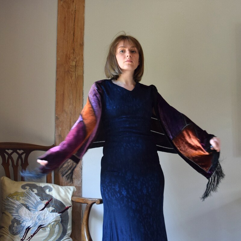Devore Kimono - Etsy