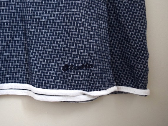 70s Italian Tennis Skirt. UK 10. Mini, Wrap Aroun… - image 6