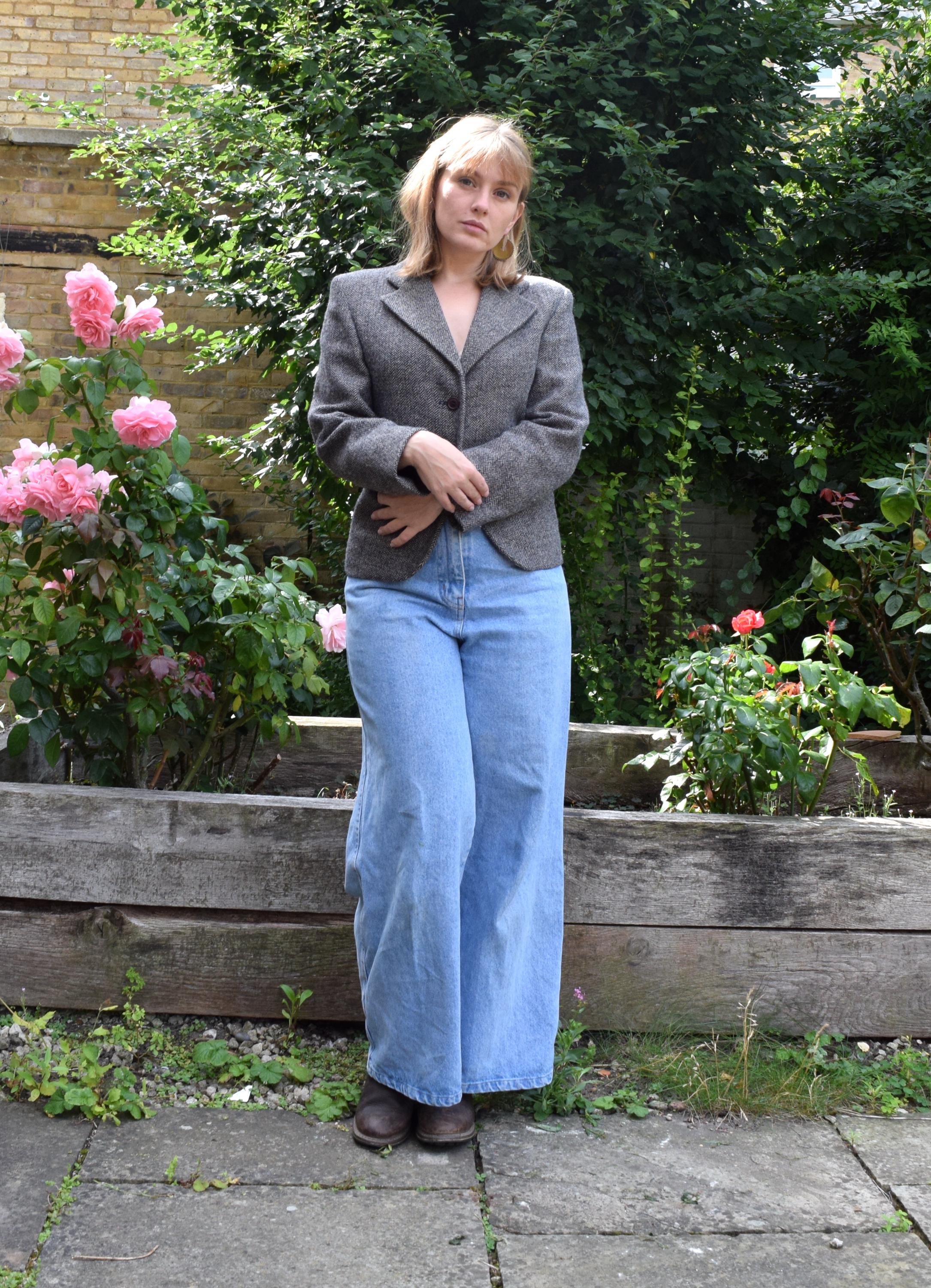 ローラ アシュレイのウェルシュ ツイード ジャケット。 - Etsy 日本