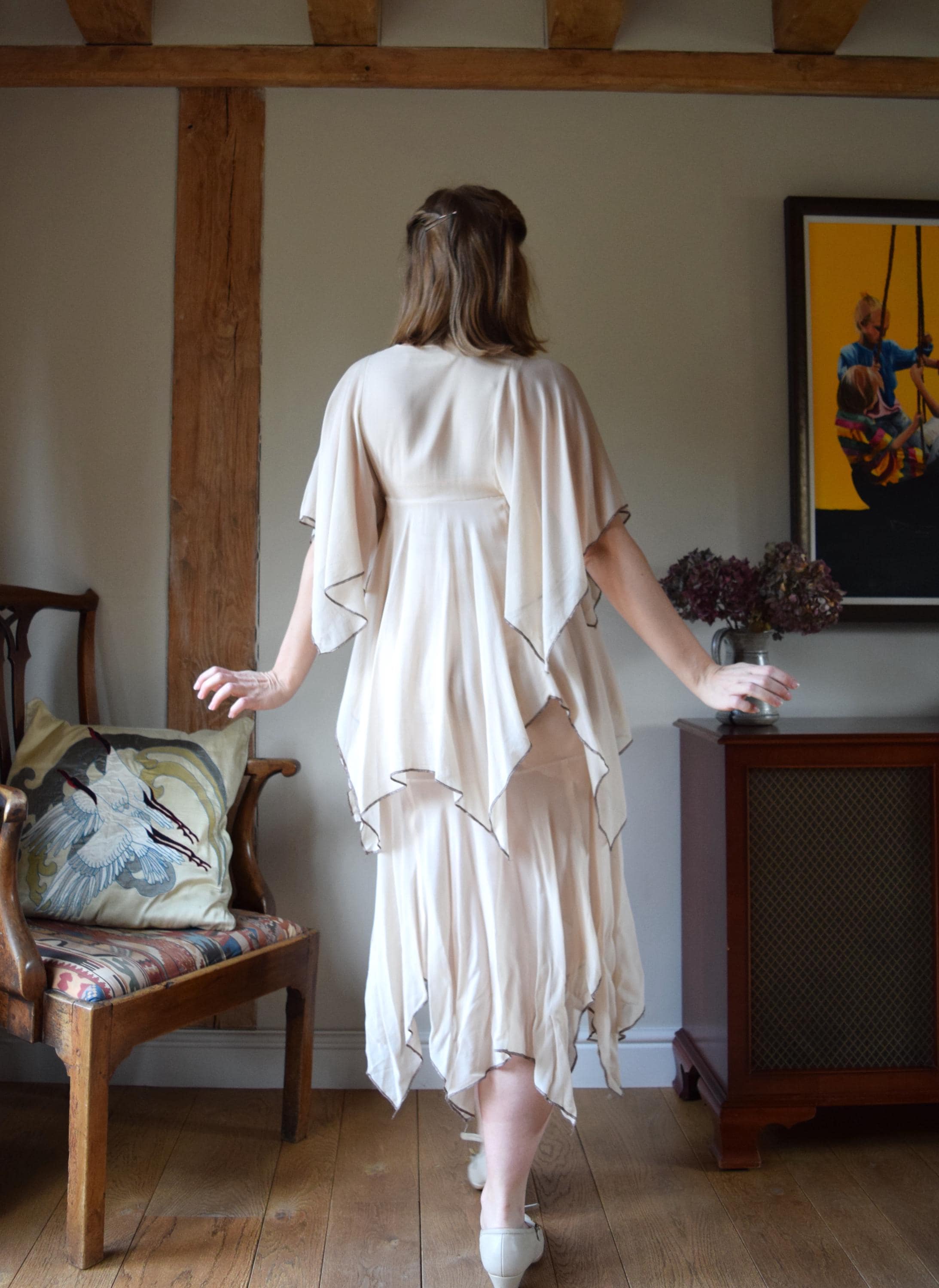 white handkerchief dress Revisiting the Handkerchief Dress that debuted with our very first collection in Spring 2016 Lux Lisbon Lace Handkerchief Dress