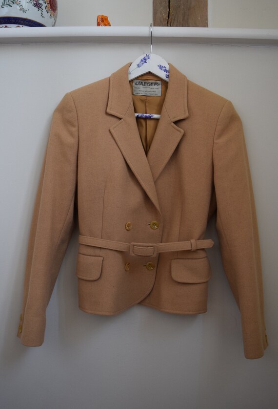 Vintage Jaeger Camel Jacket. Size Small / 30" Wai… - image 7