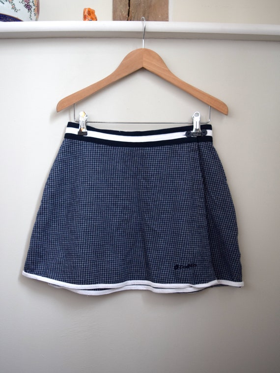 70s Italian Tennis Skirt. UK 10. Mini, Wrap Aroun… - image 5