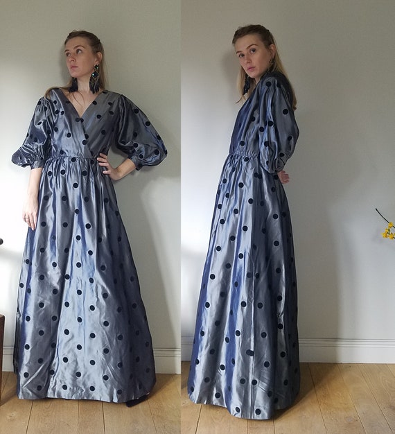 1950s Norman Hartnell Evening Gown. 38" Chest, 28"