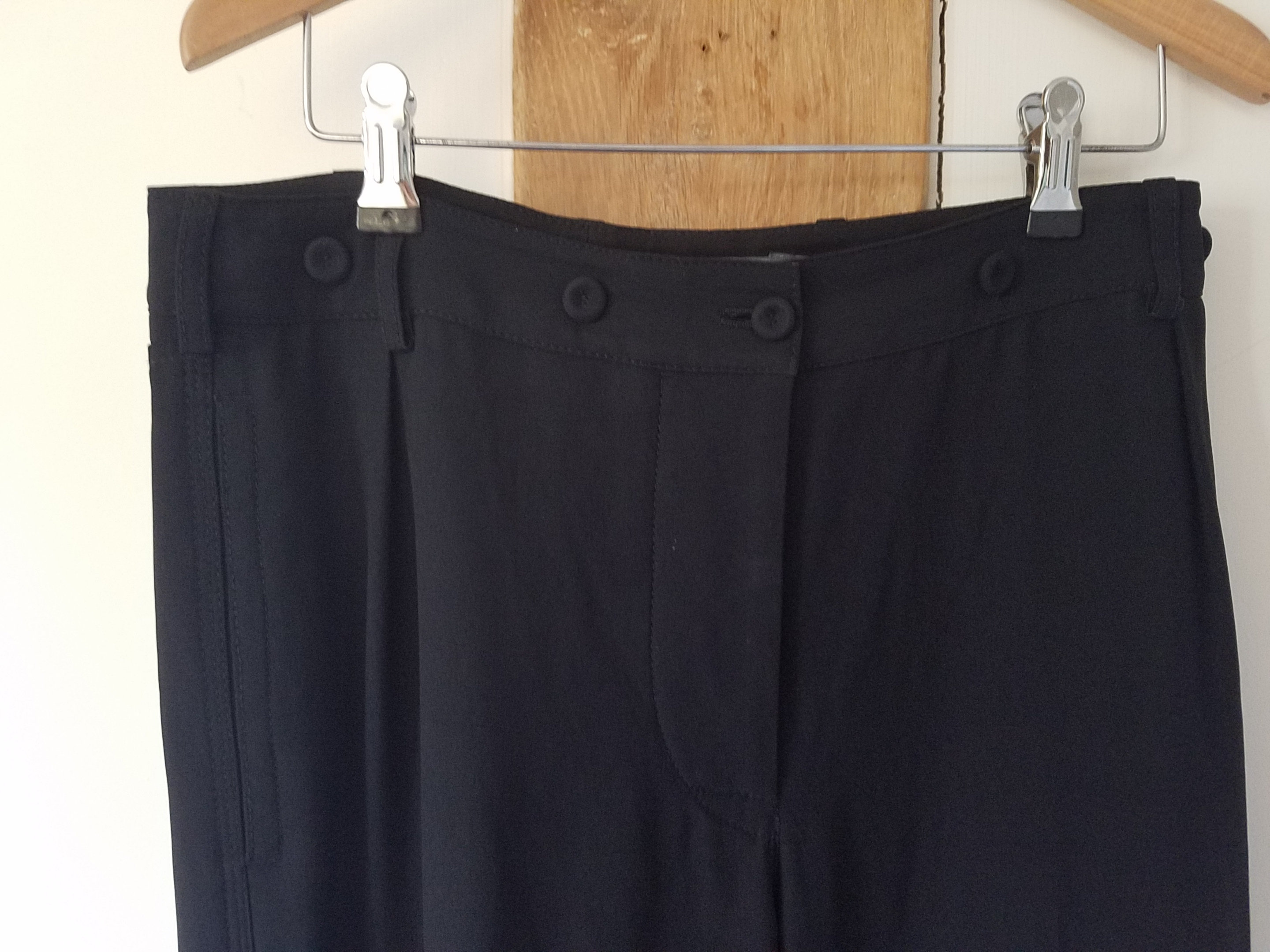 パンツ alexander mcqueen SS25 Trousers (585076 QEAAA1000) Alexander McQueen Bootcut Tailored Trousers | Black | FARFETCH