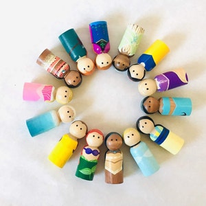 Princess Peg Dolls