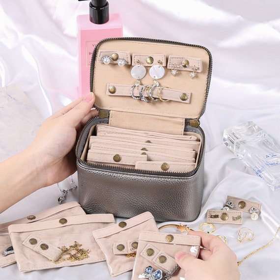 Personalized Travel Jewelry Case