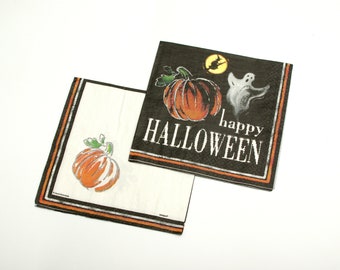 2 Decoupage napkins 33x33cm | Paper Napkins | Tissue Napkin | Decoupage napkins | Napkins for decoupage | Scary halloween decorations  #014