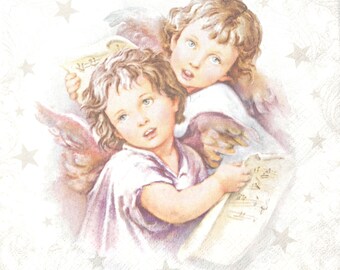 2 piezas Servilleta de decoupage 33x33cm, 3-ply, servilleta de papel, servilleta de tejido, decoupage, scrapbooking, servilletas vintage, servilletas de Navidad #v04