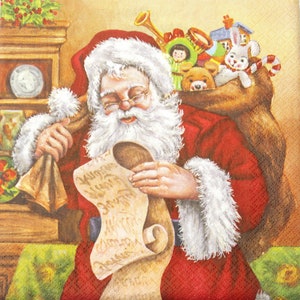 2 tovaglioli per decoupage natalizio / tovaglioli di carta a 3 veli / tovaglioli in tessuto / tovaglioli per decoupage / decorazioni natalizie / tovagliolo di carta n. 105