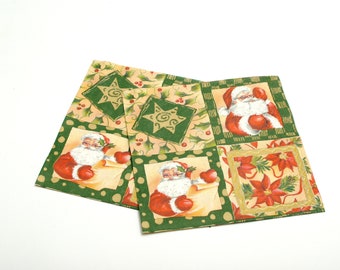 2 Decoupage Napkins | Christmas Decorations | Christmas Paper Napkins | Napkin for Decoupage | Tissue Napkins | Paper Serviette  #059