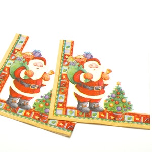 2 Decoupage Napkins | Christmas Decorations | Christmas Paper Napkins | Napkin for Decoupage | Tissue Napkins | Paper Serviette  #064