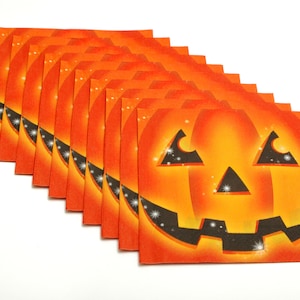 2 Servietten Servietten 33x33cm | Servietten Papier | Gewebe-Serviette | Decoupage Servietten | Servietten für Serviettentechnik | Gruselige Halloween-Dekorationen #013