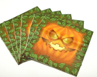 2 Decoupage napkins 33x33cm | Paper Napkins | Tissue Napkin | Decoupage napkins | Napkins for decoupage | Scary halloween decorations  #009