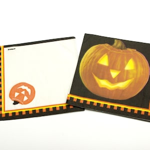 2 Servietten Servietten 25x25cm | Servietten Papier | Gewebe-Serviette | Decoupage Servietten | Servietten für Serviettentechnik | Gruselige Halloween-Dekorationen #021