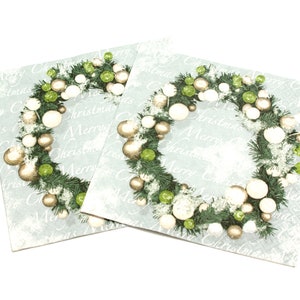 2 Decoupage Napkins | Christmas Decorations | Christmas Paper Napkins | Napkin for Decoupage | Tissue Napkins | Paper Serviette  #071