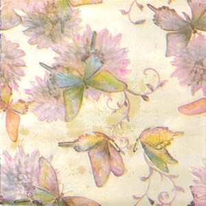 2 Decoupage Napkins Butterfly | Paper Napkin | Tissue Napkin | Paper Serviette | Napkins for Decoupage | Vintage napkins | Decou Paper #m022