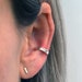 see more listings in the Silver cartilage hoops section