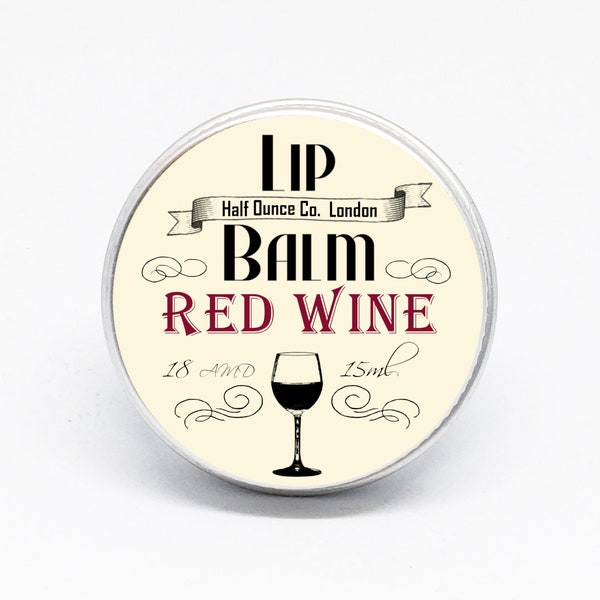 Red Wine flavour Lip Repair, Premium Lip Balm