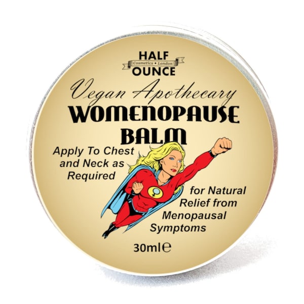 Womanopause! Vegan and Natural Balm for alleviation of Menopause related effects