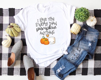 Funny Cute Toddler T-Shirt SpiritForged Apparel I Love You SMore