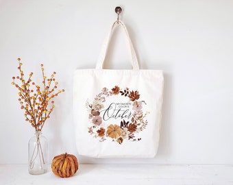 fall tote bag