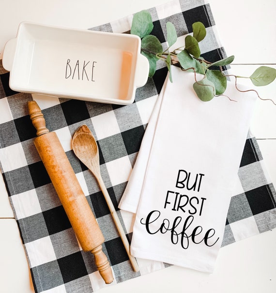 Coffee Time Decorative Hand Towels