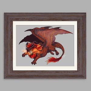 Monster Hunter TEMPERED TEOSTRA Art Print
