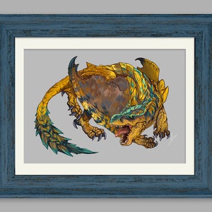 Monster Hunter TIGREX Art Print