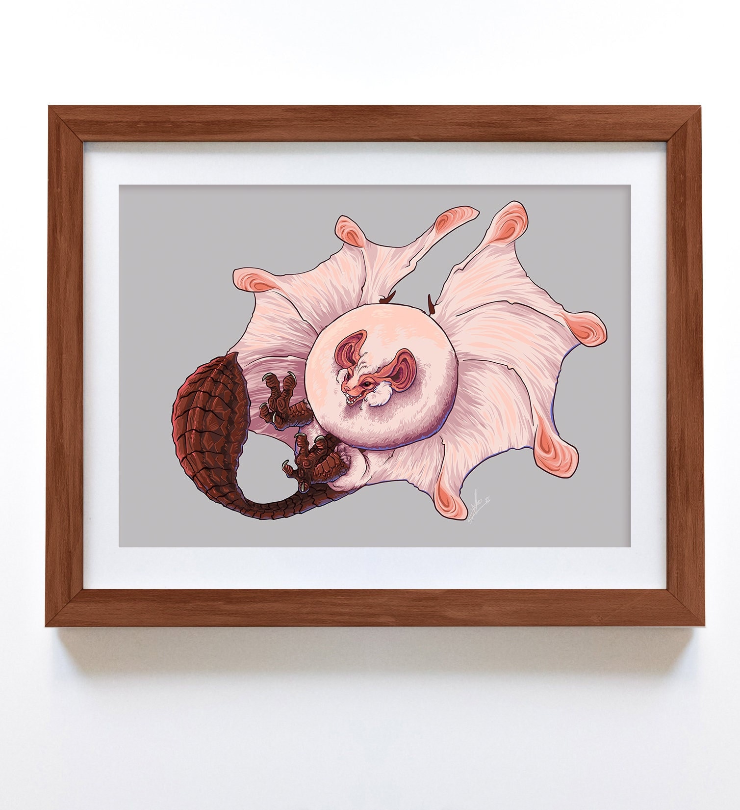 モンスターハンター風PAOLUMUアートプリント - Etsy 日本