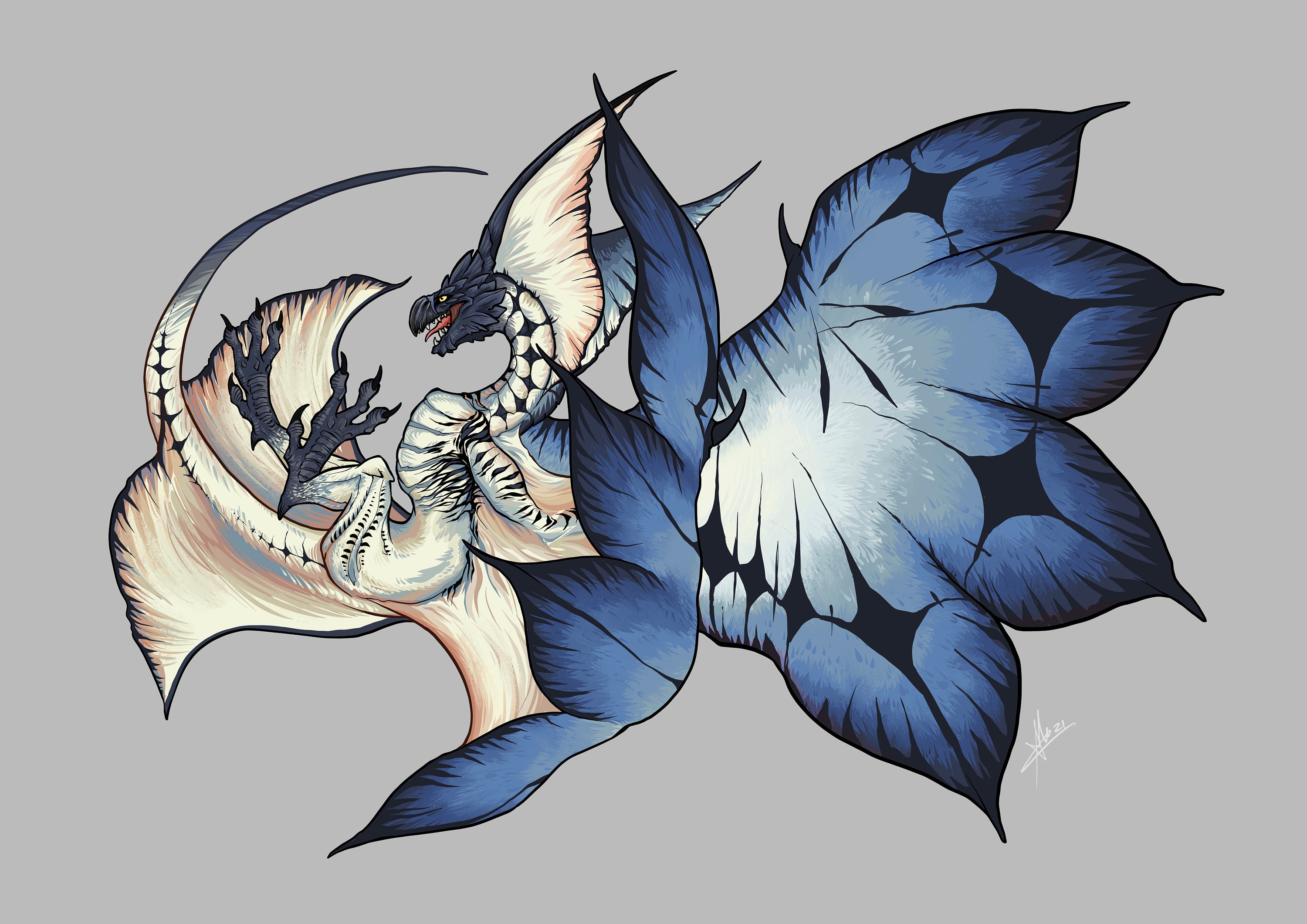 Monster Hunter LEGIANA Art Print Poster Fanart Etsy