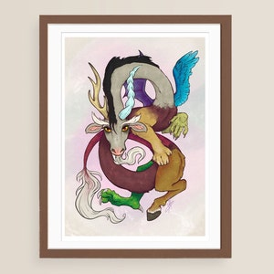 My Little Pony Art Print DISCORD Vriendschap is Magisch