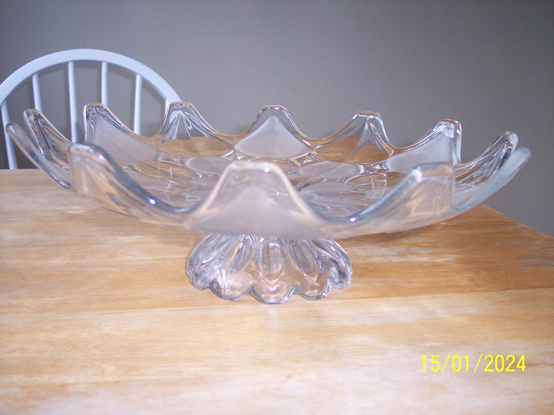 Large Decorative Glass Bowl Etsy
