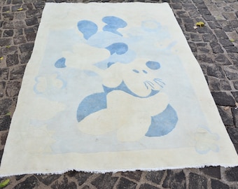 Mickey Mouse Carpet Etsy