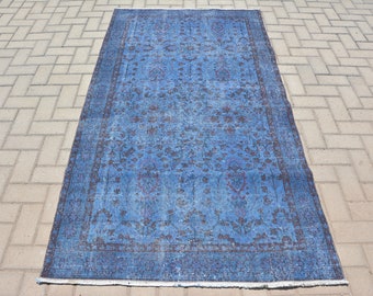 turkish rug 2.2x3.8 ft kilim rug oushak rug oriental vintage rug vintage decor home decor handmade rug decor carpet rugs anatolian rug boho