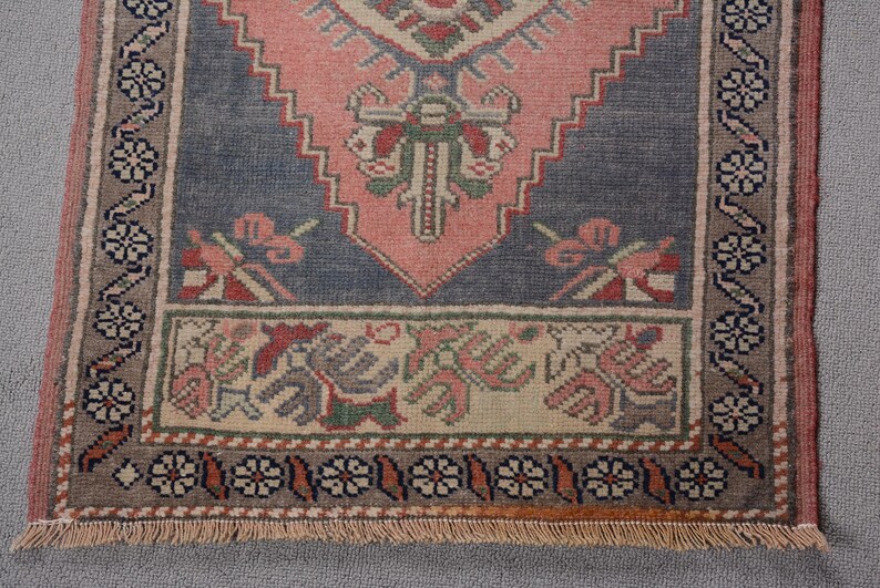 Turkish Rug, Vintage Rug, 2x4 Small Rugs, Antique Rug, Rugs for