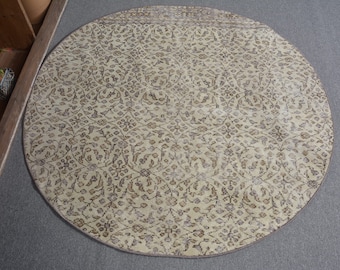 ハーフオーバル ヴィンテージ トルコ絨毯 75 x 45 cm - Etsy 日本