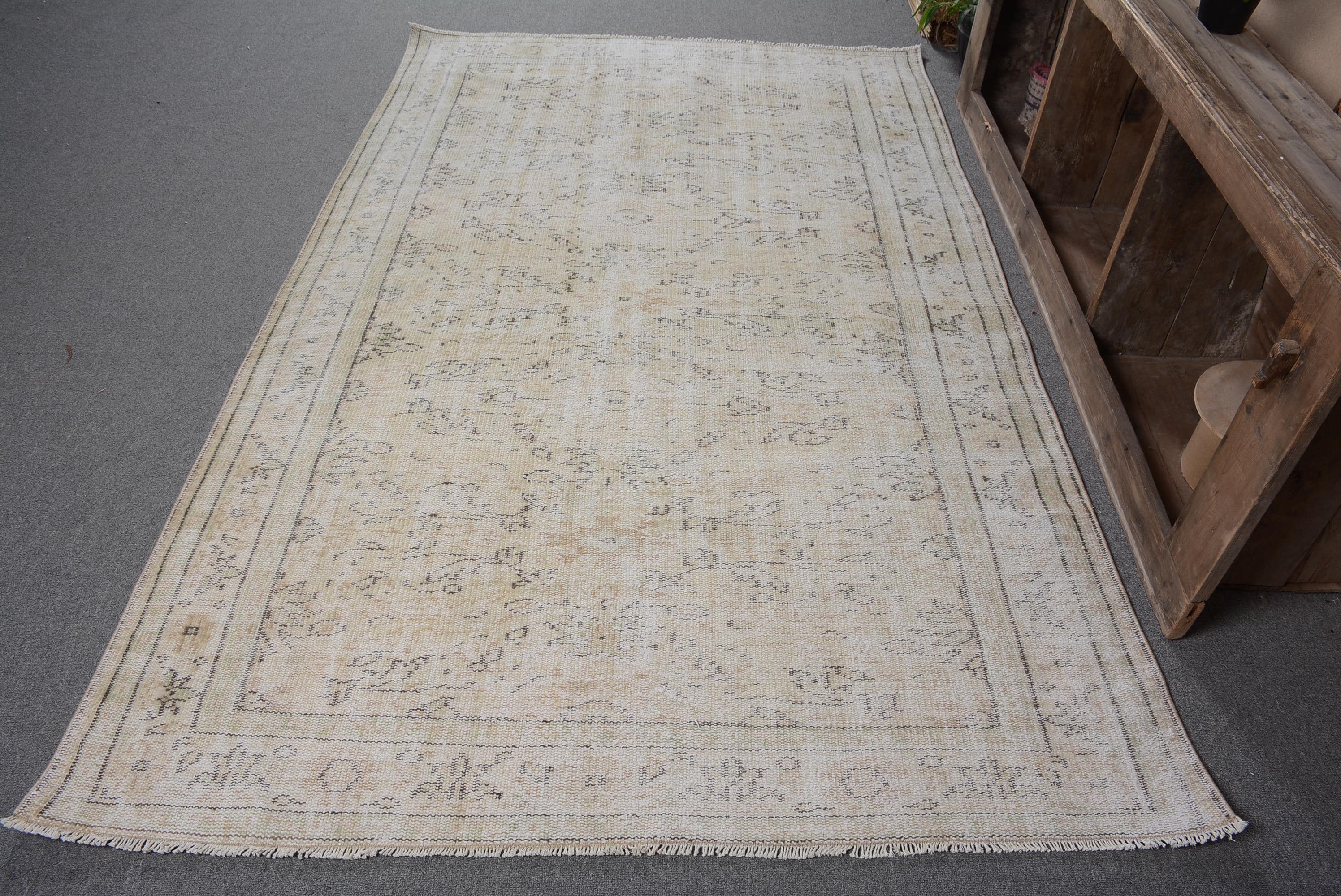 ヴィンテージ トルコラグ ヴィンテージ トルコ絨毯 159 x 248 cm 5 x 8 フィート - Etsy 日本